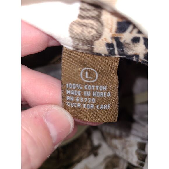 North River Outfitters Hunting Dog Print Mens Button Down Size L - Picture 8 of 9